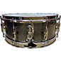 Used Pearl 5.5X14 Export Pewter Sparkle Drum