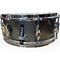 Used Pearl 5.5X14 Export Pewter Sparkle Drum