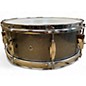 Used Pearl 5.5X14 Export Pewter Sparkle Drum