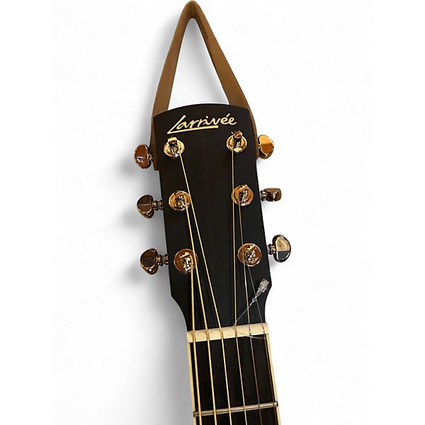 Used Larrivee OM03R Natural Acoustic Electric Guitar