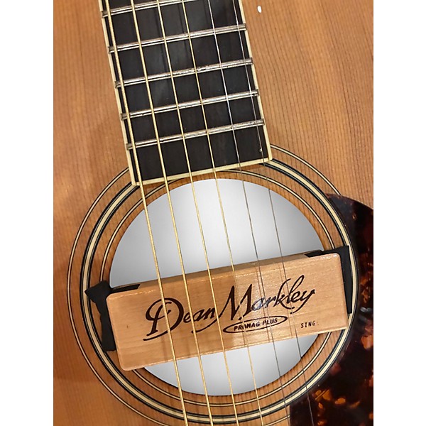 Used Larrivee OM03R Natural Acoustic Electric Guitar