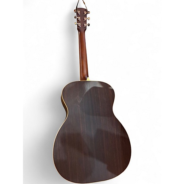 Used Larrivee OM03R Natural Acoustic Electric Guitar