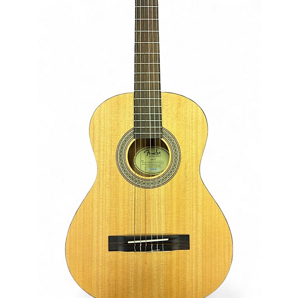Used Fender MC1 3/4 Size Natural Classical Acoustic Guitar
