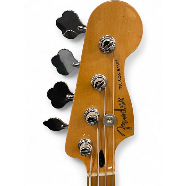 Used Fender Player Precision Bass 2 Color Sunburst Electric Bass Guitar