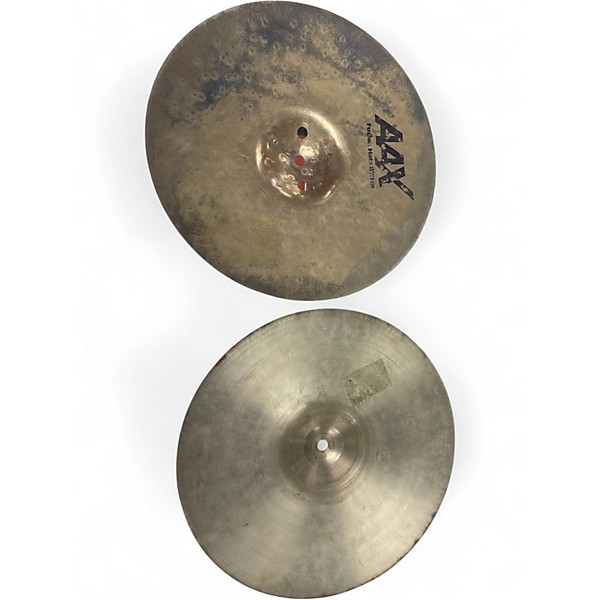 Used SABIAN 13in AAX Fusion Hi Hat Pair Cymbal