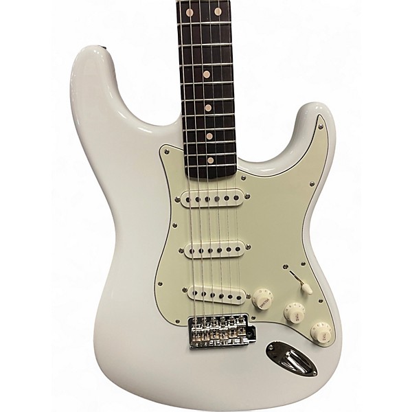Used 2025 Fender Custom Shop 1962 Stratocaster Wildwood 10 Olympic White Solid Body Electric Guitar