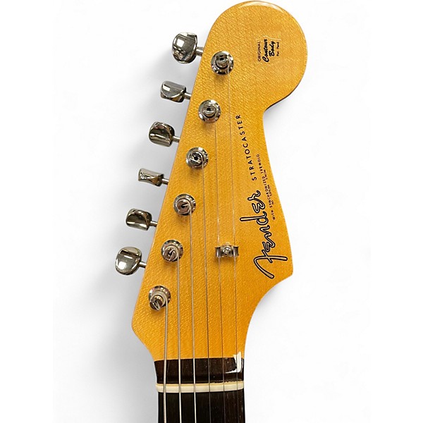 Used 2025 Fender Custom Shop 1962 Stratocaster Wildwood 10 Olympic White Solid Body Electric Guitar