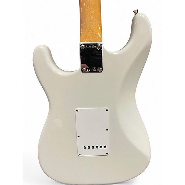 Used 2025 Fender Custom Shop 1962 Stratocaster Wildwood 10 Olympic White Solid Body Electric Guitar