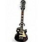 Used Epiphone Les Paul Traditional Pro BLACK Solid Body Electric Guitar