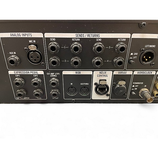 Used Line 6 HELIX Multi Effects Processor