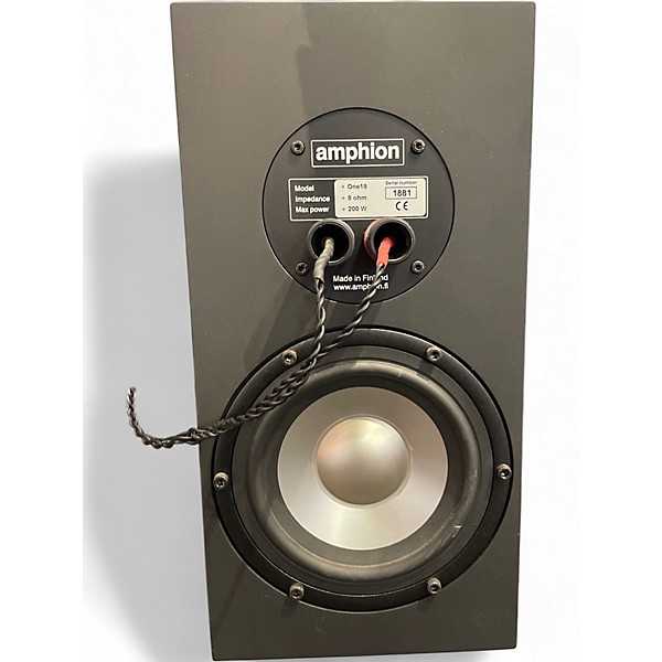 Used Amphion One18 Passsive Studio Monitors w/ Amp 500 and Speaker Cables Unpowered Monitor