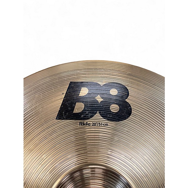 Used SABIAN 20in B8 Ride Cymbal