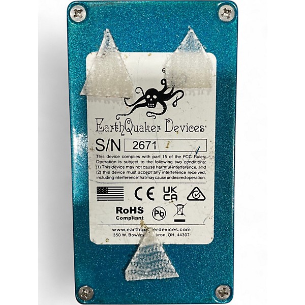 Used EarthQuaker Devices Aurelius Tri-Voice Chorus Effect Pedal