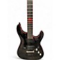 Used Schecter Guitar Research C1 SHE DEVIL GLOSS BLACK Solid Body Electric Guitar