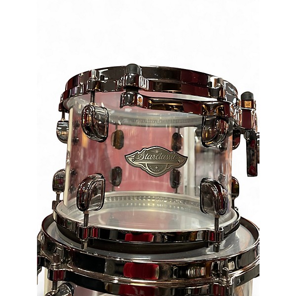 Used 2024 TAMA 6 Piece MIRAGE SERIES Clear Drum Kit