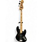 Used Squier Vintage Modified 1977 Jazz Bass Black Electric Bass Guitar thumbnail
