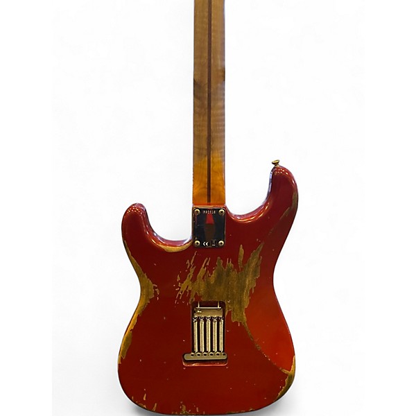 Used Fender custom shop 1956 heavy relic cimmaron red Solid Body Electric Guitar