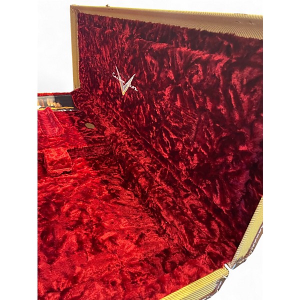 Used Fender custom shop 1956 heavy relic cimmaron red Solid Body Electric Guitar