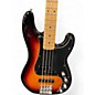 Used 2017 Fender Deluxe Active Precision Bass Special 3 Tone Sunburst Electric Bass Guitar