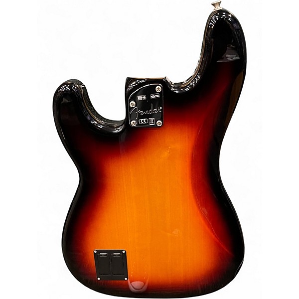 Used 2017 Fender Deluxe Active Precision Bass Special 3 Tone Sunburst Electric Bass Guitar