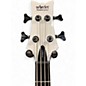 Used Schecter Guitar Research STILETTO STAGE 4 GLOSS WHITE Electric Bass Guitar
