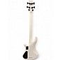 Used Schecter Guitar Research STILETTO STAGE 4 GLOSS WHITE Electric Bass Guitar