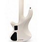 Used Schecter Guitar Research STILETTO STAGE 4 GLOSS WHITE Electric Bass Guitar