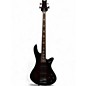 Used Schecter Guitar Research Stiletto Extreme 4 String Red to Black Fade Electric Bass Guitar thumbnail