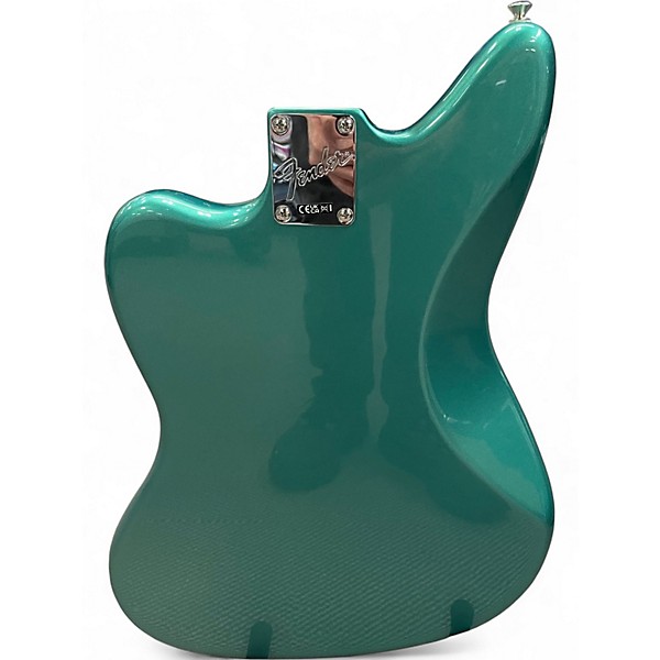 Used 2025 Fender American Professional Classic Jaguar Faded Sherwood Green Metallic Solid Body Electric Guitar