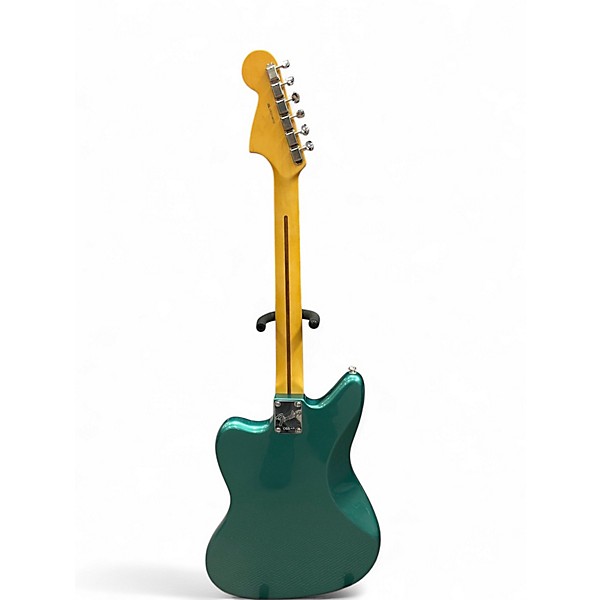 Used 2025 Fender American Professional Classic Jaguar Faded Sherwood Green Metallic Solid Body Electric Guitar