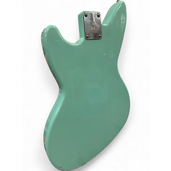 Vintage 1995 Fender Jagstang Sonic Blue Solid Body Electric Guitar