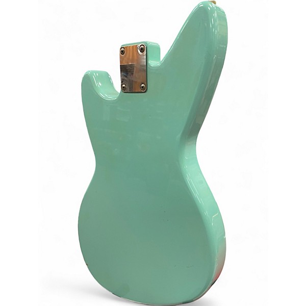 Vintage 1995 Fender Jagstang Sonic Blue Solid Body Electric Guitar