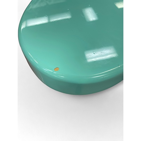 Vintage 1995 Fender Jagstang Sonic Blue Solid Body Electric Guitar