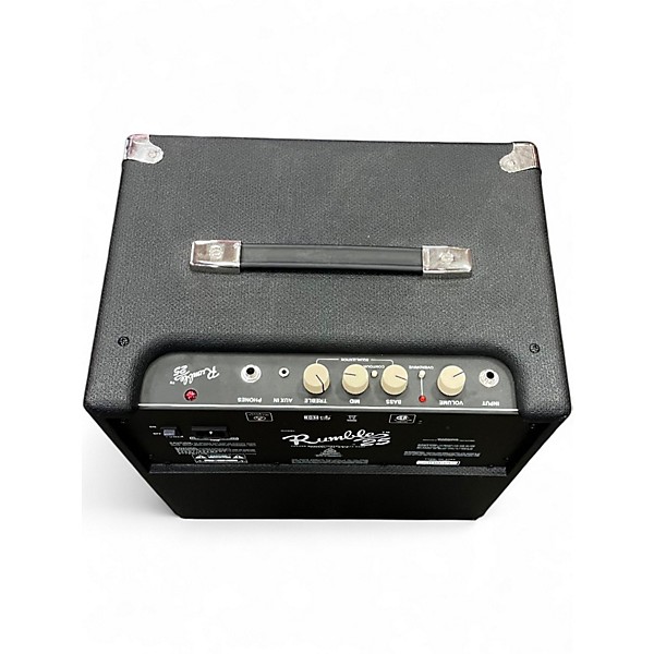 Used Fender Rumble 25 25W 1x10 Bass Combo Amp