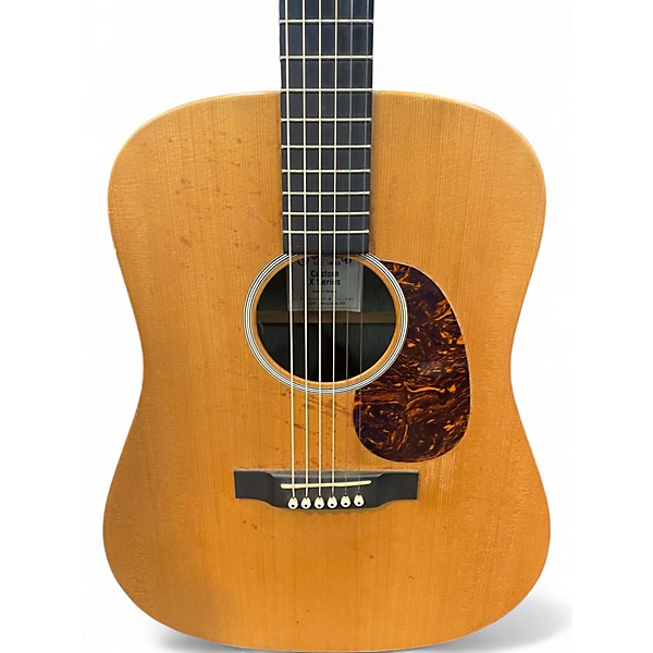 Used Martin Custom X Series Dreadnought Natural Acoustic Electric Guitar