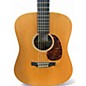 Used Martin Custom X Series Dreadnought Natural Acoustic Electric Guitar