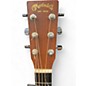 Used Martin Custom X Series Dreadnought Natural Acoustic Electric Guitar