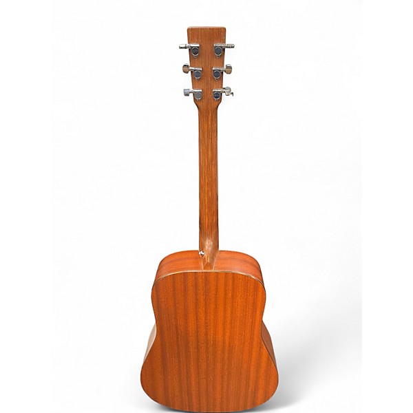 Used Martin Custom X Series Dreadnought Natural Acoustic Electric Guitar