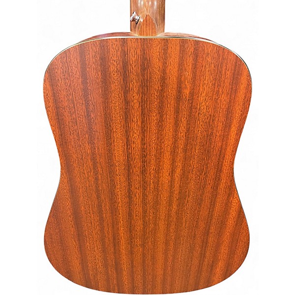 Used Martin Custom X Series Dreadnought Natural Acoustic Electric Guitar