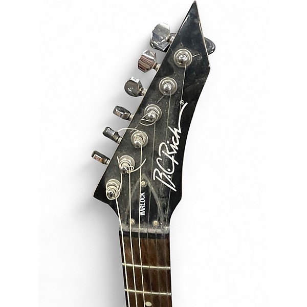 Used B.C. Rich Warlock Black Solid Body Electric Guitar