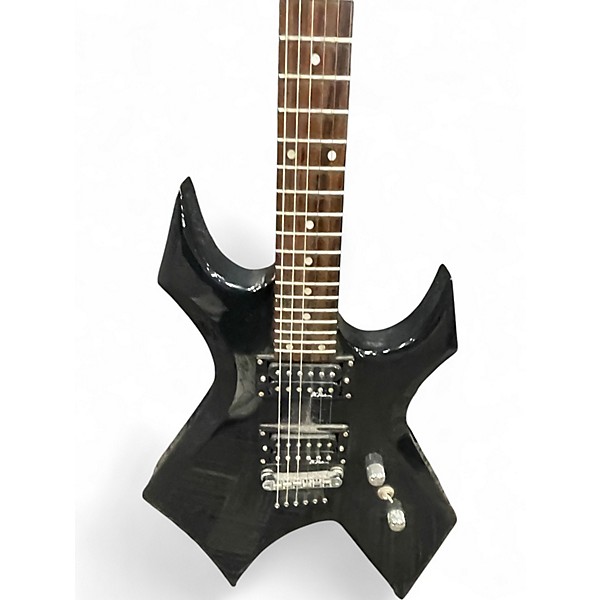 Used B.C. Rich Warlock Black Solid Body Electric Guitar