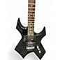 Used B.C. Rich Warlock Black Solid Body Electric Guitar