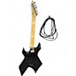 Used B.C. Rich Warlock Black Solid Body Electric Guitar