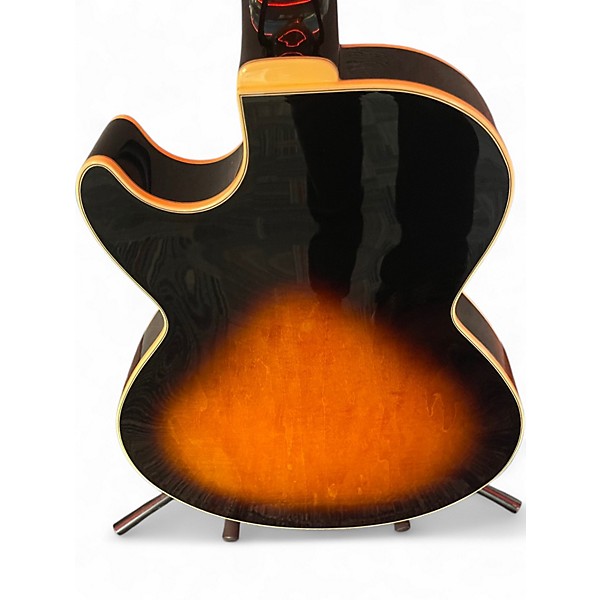 Used 2024 Ibanez GEORGE BENSON GB10 Sunburst Hollow Body Electric Guitar