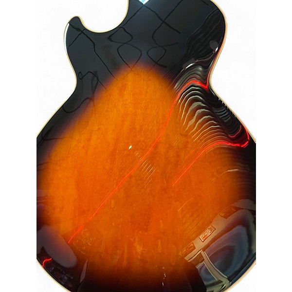 Used 2024 Ibanez GEORGE BENSON GB10 Sunburst Hollow Body Electric Guitar