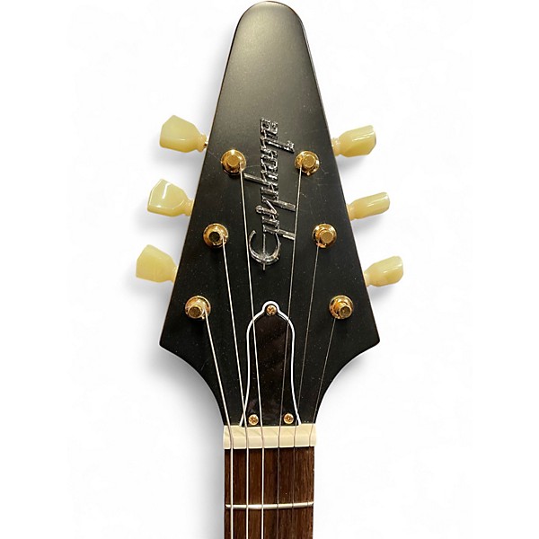 Used Epiphone 1958 Korina Flying V Aged Natural Solid Body Electric Guitar