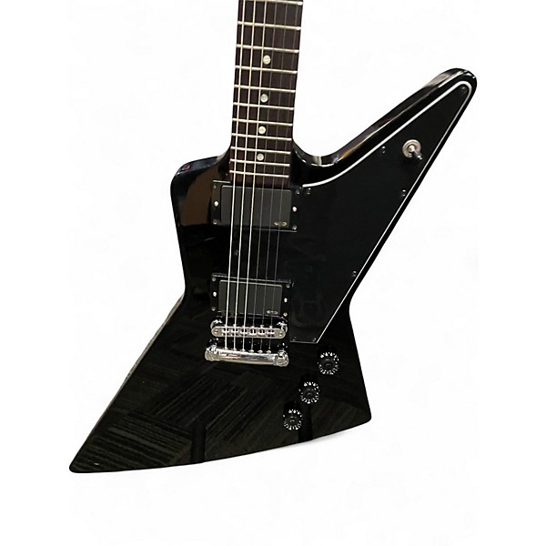 Used Gibson  EXPLORER W/ EMG'S AND LOCKING TUNERS BLACK Solid Body Electric Guitar