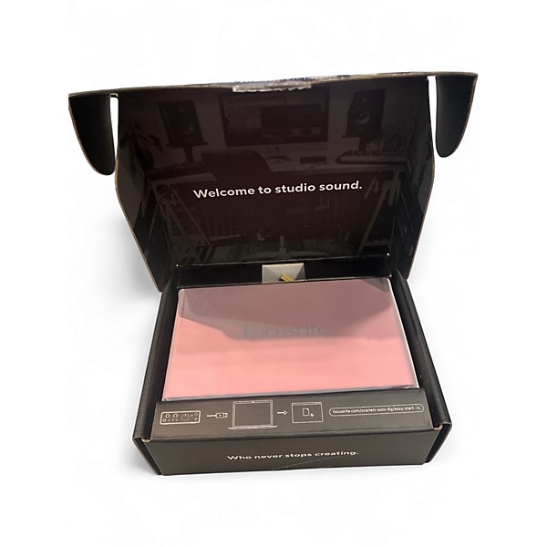 Used Focusrite SCARLETT SOLO GEN 4 Audio Interface