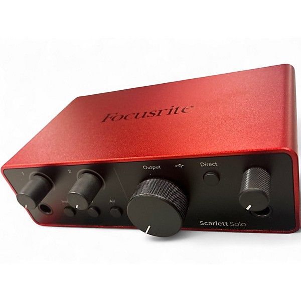 Used Focusrite SCARLETT SOLO GEN 4 Audio Interface
