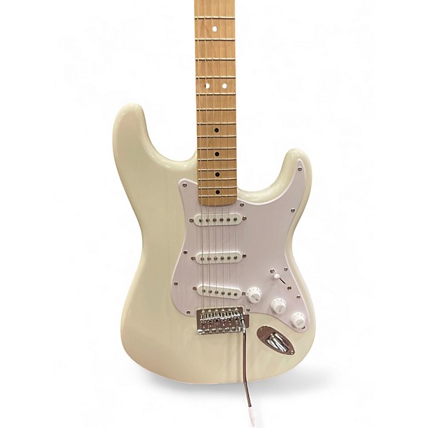 Used Squier Sonic Stratocaster Alpine White Solid Body Electric Guitar
